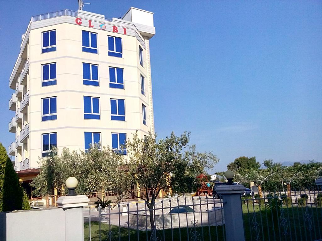 Hotel Restaurant Globi Velipojë Exteriör bild
